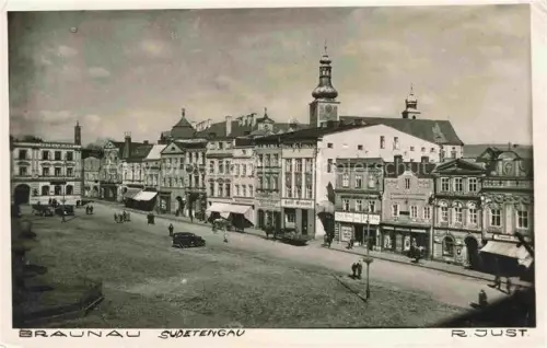 AK / Ansichtskarte Braunau  Boehmen Broumov CZ Marktplatz
