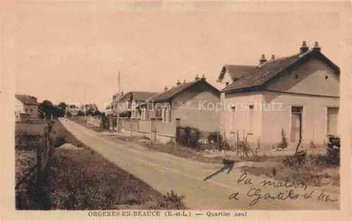 AK / Ansichtskarte Orgeres-en-Beauce 28 Eure-et-Loir Quartier neuf