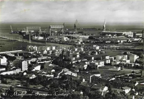 AK / Ansichtskarte Monfalcone Gorizia Goerz IT Panorama Cantiere