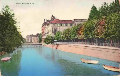AK / Ansichtskarte ZueRICH  ZH Baur au Lac