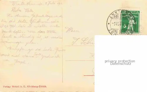 AK / Ansichtskarte WINTERTHUR  ZH Stadtkirche