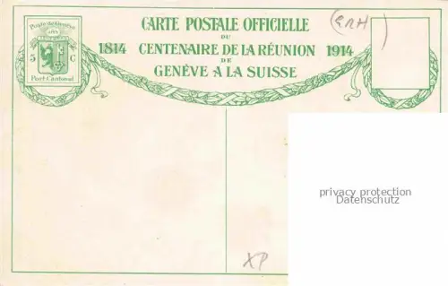 AK / Ansichtskarte GENEVE Genf GE Defile des troupes suisses devant le gouvernment provisoire