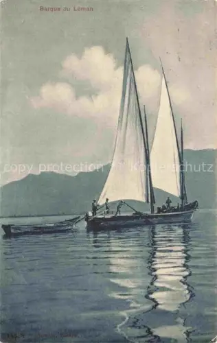 AK / Ansichtskarte Lac Leman Genfersee GE Barque du Leman