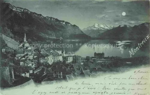 AK / Ansichtskarte MONTREUX  VD Vue panoramique