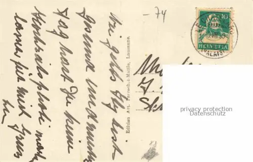 AK / Ansichtskarte Le Chatelard Chamonix-Mont-Blanc 74 Haute-Savoie Vue generale Frontiere et les Aiguilles Rouges