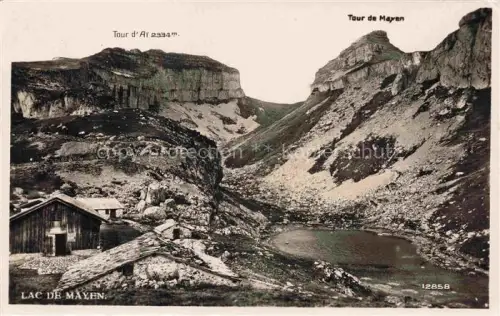 AK / Ansichtskarte Lac de Mayen Le Sepey Aigle VD Tour d'Ai et Tour de Mayen