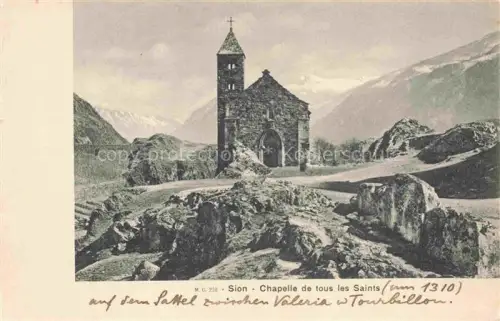 AK / Ansichtskarte SION  Sitten Seduno VS Chapelle de tous les Saints