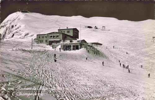 AK / Ansichtskarte Rochers de Naye VD Camps de Ski
