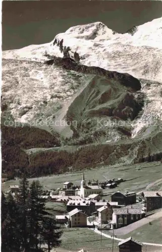 AK / Ansichtskarte Saas-Fee VISP VS mit Alphubel