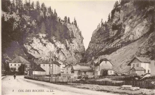AK / Ansichtskarte Col des Roches Le Locle NE Vue d'ensemble