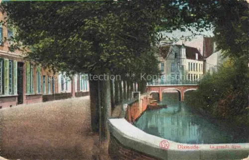 AK / Ansichtskarte Dixmude Diksmuide Dilsmuide Belgie La grande digue