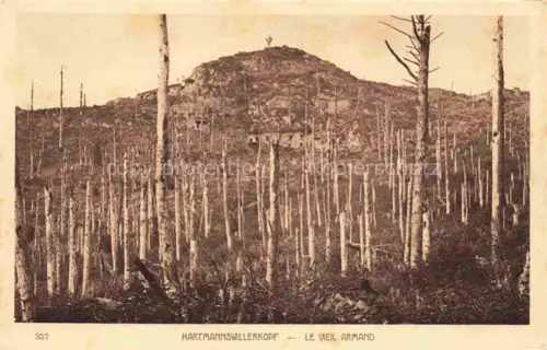 AK / Ansichtskarte Hartmannswillerkopf Hartmannsweilerkopf 68 Haut-Rhin Le Vieil Armand