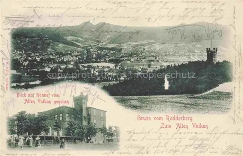 AK / Ansichtskarte Honnef BAD HONNEF Blick vom Alten Vulkan mit Rodderberg
