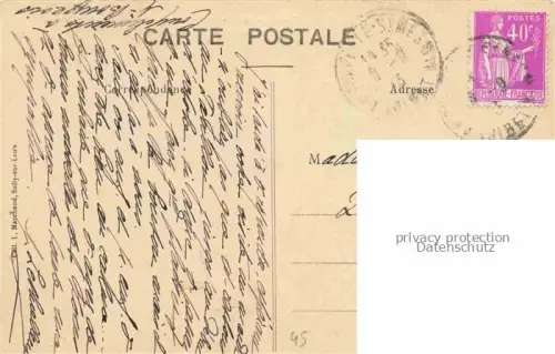 AK / Ansichtskarte Sandillon Orleans 45 Loiret Metairie des Chanoines ou mourut Isabelle Romee mere de Jeanne d'Arc le 28 Nov 1458