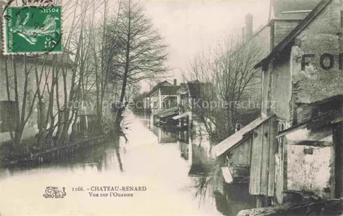AK / Ansichtskarte Chateau-Renard Montargis 45 Loiret Vue sur l'Ouanne