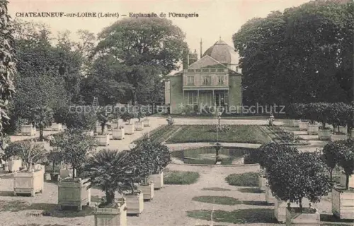 AK / Ansichtskarte Chateauneuf -sur-Loire 45 Loiret Esplanade de l'Orangerie