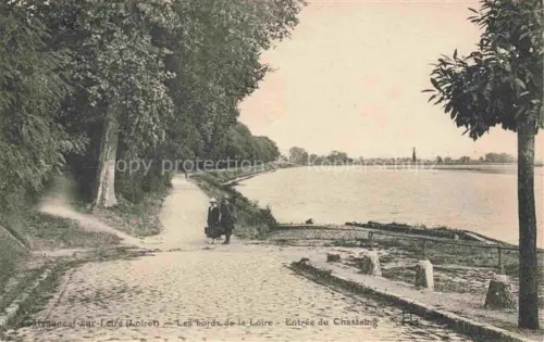 AK / Ansichtskarte Chateauneuf -sur-Loire 45 Loiret Les bords de la Loire Entree du Chasloing