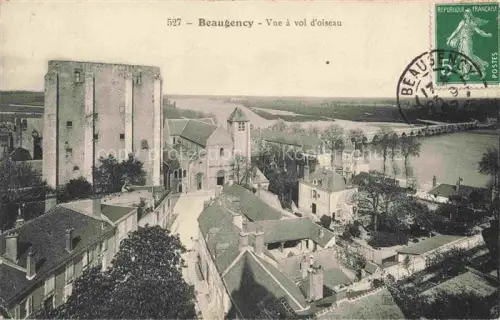 AK / Ansichtskarte Beaugency ORLEANS 45 Loiret Vue a vol d'oiseau