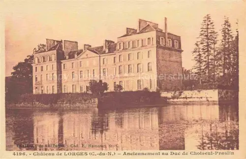 AK / Ansichtskarte LORGES Chateau Ploeuc-sur-Lie Saint-Brieuc 22 Cotes-d Armor Chateau de Lorges Anciennement au Duc de Choiseul Praslin