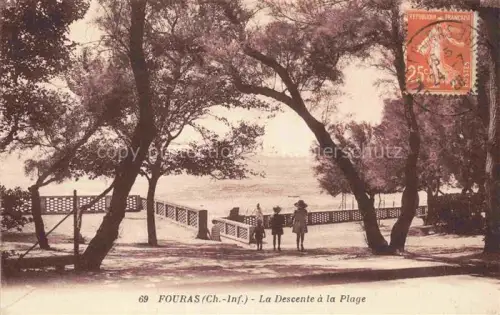 AK / Ansichtskarte FOURAS-LES-BAINS 17 Charente-Maritime La Descente a la Plage