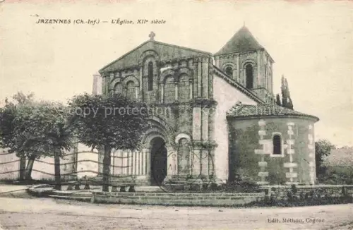 AK / Ansichtskarte Jazennes Saintes 17 Charente-Maritime Eglise