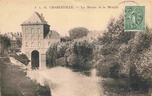 AK / Ansichtskarte CHARLEVILLE -MEZIERES 08 Ardennes La Meuse et le Moulin