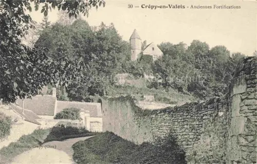AK / Ansichtskarte Crepy-en-Valois SENLIS 60 Oise Anciennes Fortifications