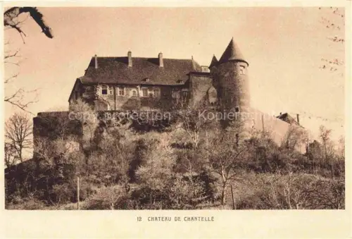 AK / Ansichtskarte Chantelle-le-Chateau Moulins 03 Allier Chateau de Chantelle