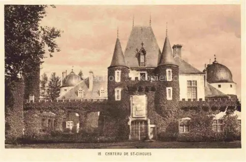 AK / Ansichtskarte Saint-Cirgues-sur-Couze Issoire 63 Puy-de-Dome Chateau de St Cirgues
