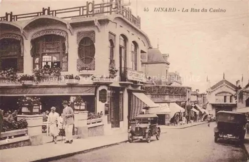 AK / Ansichtskarte DINARD 35 Ille-et-Vilaine La Rue du Casino