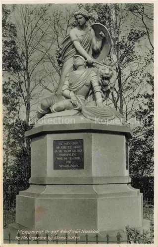 AK / Ansichtskarte Winschoten Winschooten NL Monument Graaf Adolf von Nassau Denkmal