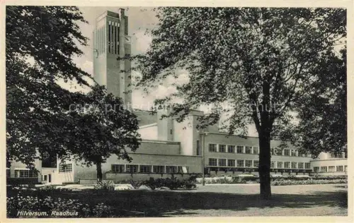 AK / Ansichtskarte HILVERSUM NL Raadhuis