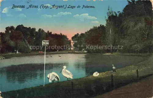 AK / Ansichtskarte BUENOS AIRES Argentina Lago de Palermo