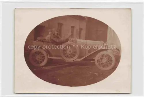 AK / Ansichtskarte Oldtimer Autos Roadster 
