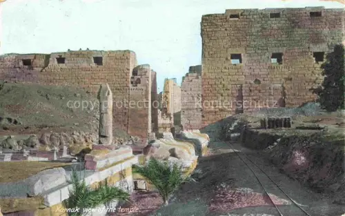 AK / Ansichtskarte Karnak  Luxor Egypt View of the temple