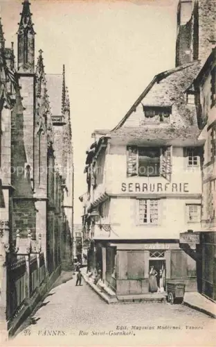 AK / Ansichtskarte VANNES 56 Morbihan Rue Saint-Guenhael
