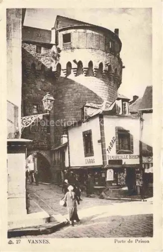AK / Ansichtskarte VANNES 56 Morbihan Porte de Prison