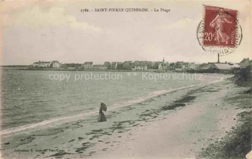 AK / Ansichtskarte Saint-Pierre-Quiberon 56 Morbihan La plage