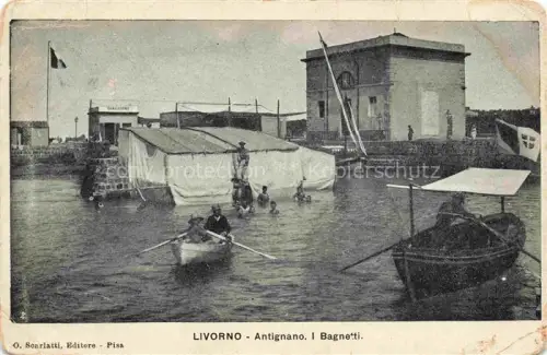 AK / Ansichtskarte LIVORNO Toscana IT Antignano i Bagnetti
