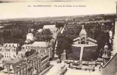 AK / Ansichtskarte Ste-Anne-d Auray LORIENT 56 Morbihan Vue prise du Clocher de la Basilique
