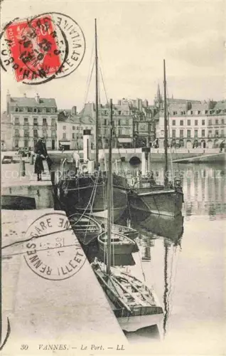 AK / Ansichtskarte VANNES 56 Morbihan Le port