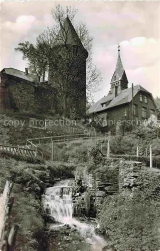 AK / Ansichtskarte Olpe  Stadt Partie am Hexenturm