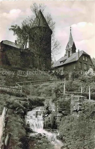 AK / Ansichtskarte Olpe  Stadt Partie am Hexenturm