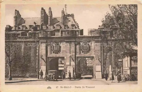 AK / Ansichtskarte SAINT-MALO ST-MALO 35 Porte St. Vincent