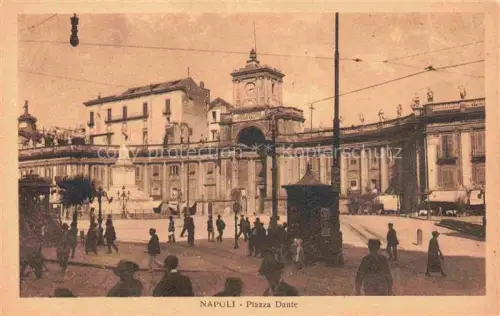AK / Ansichtskarte NAPOLI Neapel Naples IT Piazza Dante