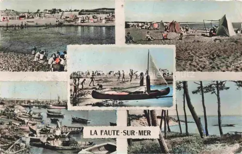 AK / Ansichtskarte La Faute-sur-Mer 85 Vendee Plage Port de l'Aiguillon-sur-Mer