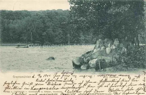 AK / Ansichtskarte Gremsmuehlen Malente Schleswig-Holstein Partie am Diecksee