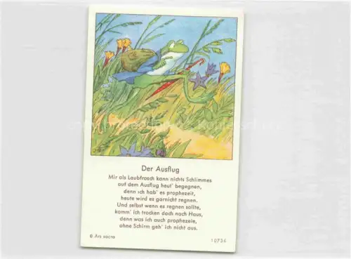 AK / Ansichtskarte IBM BOHATTA-MORPURGO Ida (1900-1992) Kuenstlerkarte Nr. 10736 Der Ausflug Frosch 