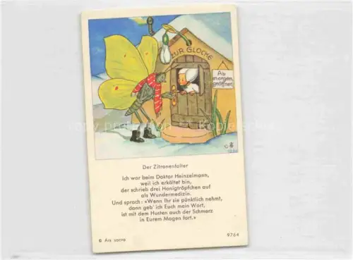 AK / Ansichtskarte IBM BOHATTA-MORPURGO Ida (1900-1992) Kuenstlerkarte Nr. 9764 Der Zitronenhalter Apotheke 