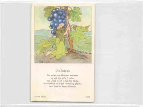 AK / Ansichtskarte IBM BOHATTA-MORPURGO Ida (1900-1992) Kuenstlerkarte Nr. 9418 Die Traube